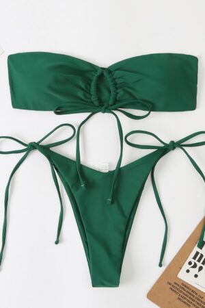 Dvoudílné plavky SAINT LUCIA smaragdové