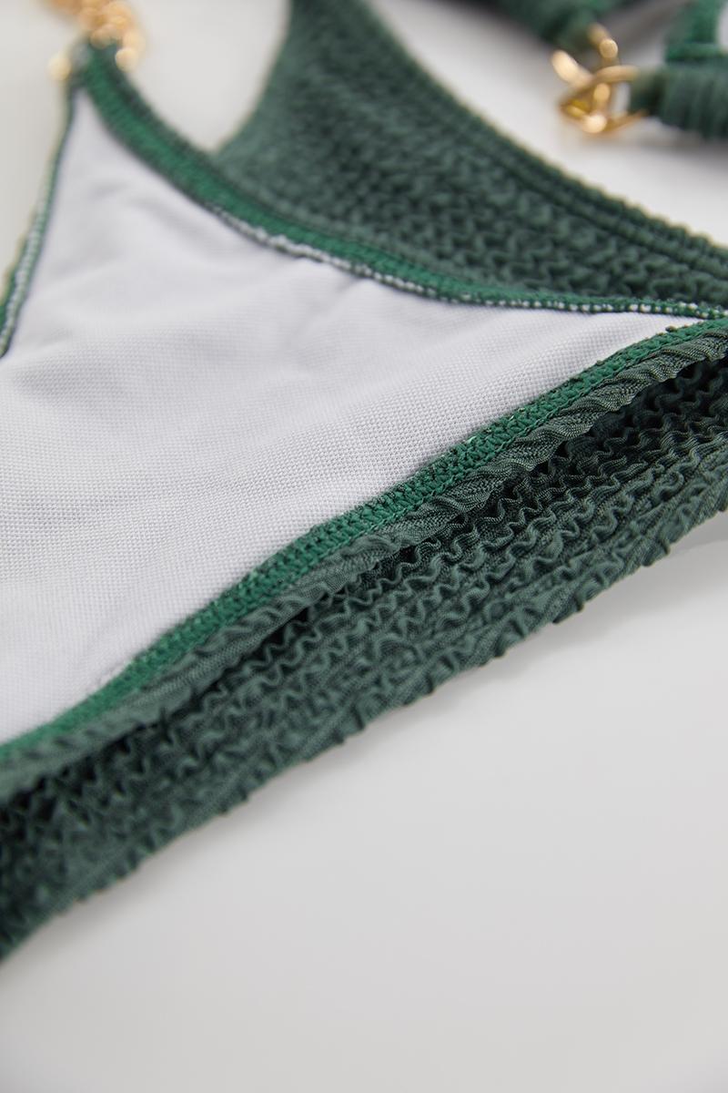 Dvodijelni kupaći MOJITO maslinasti - Slika 7