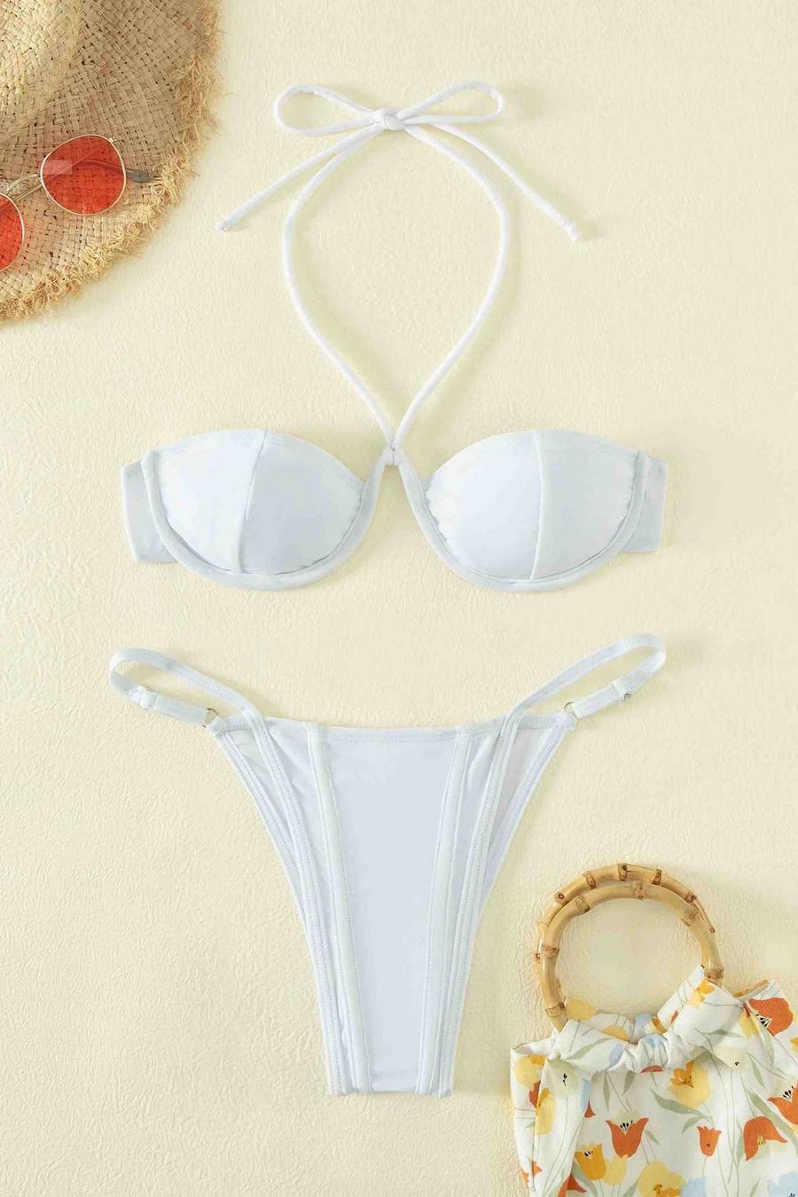 Dvodijelni kupaći kostim ROSARIO bijeli - Slika 3