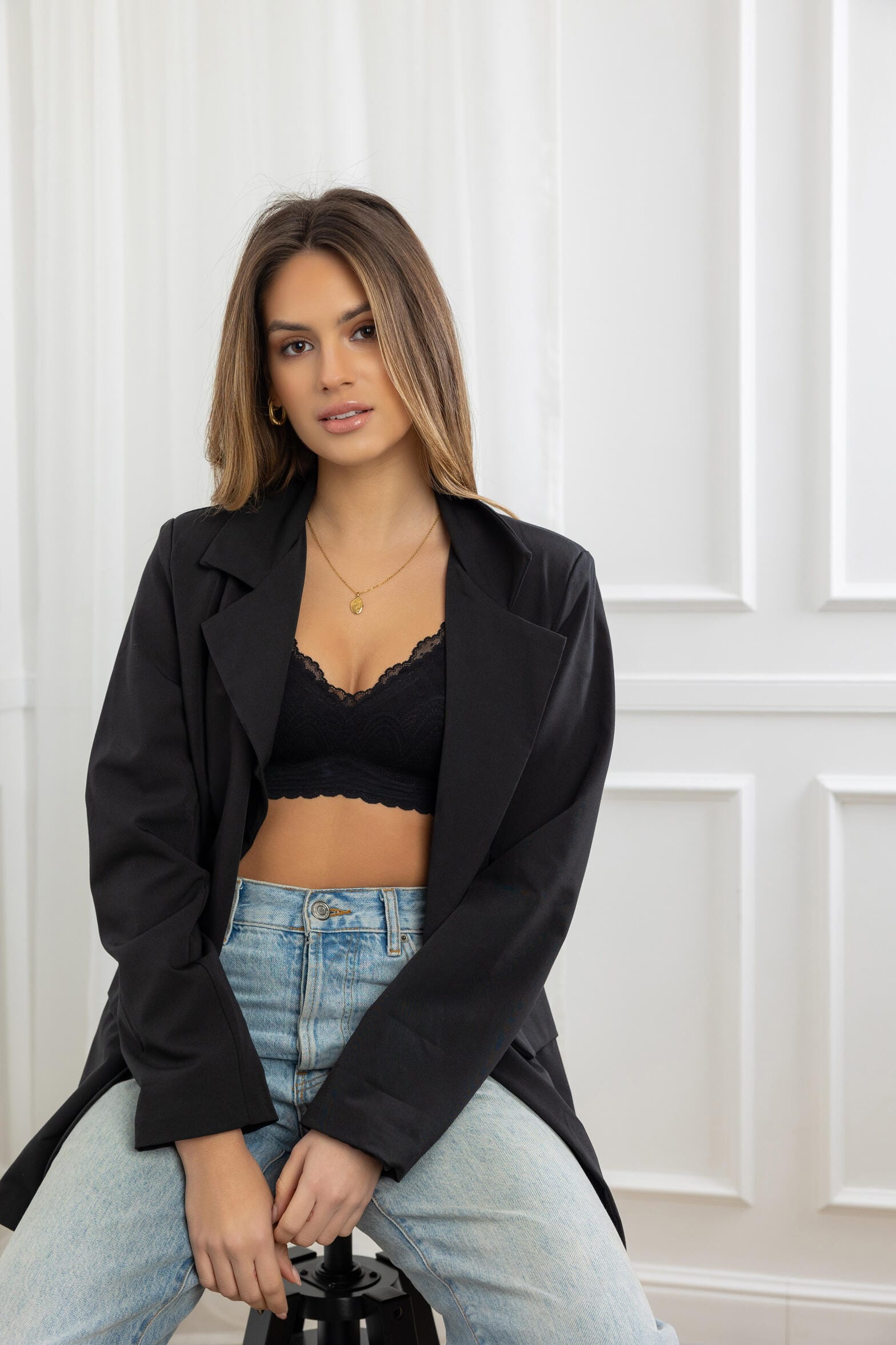 Bezdrôtová podprsenka SIENNA čierna - Image 7