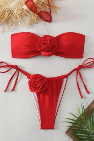 Dvojdielne plavky IADERA červené