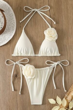 Dvojdielne plavky ISSA biele